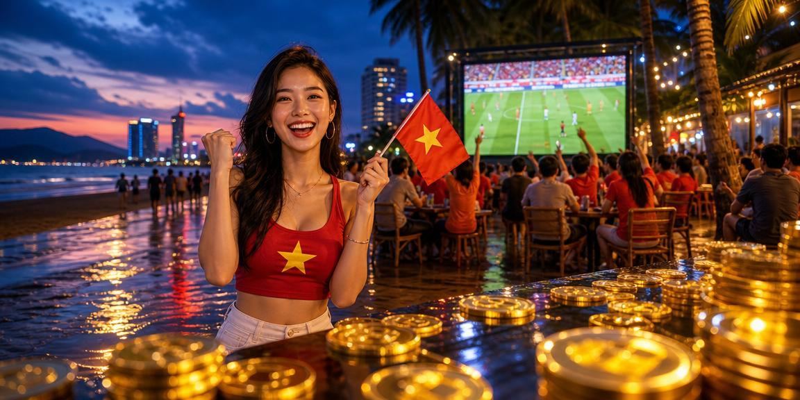 Người dùng Đà Nẵng trải nghiệm casino giải trí trực tuyến tại bãi biển trên thiết bị di động